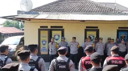 Pengamanan Suran Agung, Polres Nganjuk Gelar Penyekatan Jalur Perbatasan Antar-wilayah