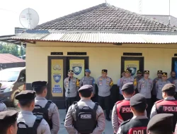Polres Nganjuk Gelar Penyekatan Jalur Perbatasan Antar-wilayah Guna Pengamanan Suran Agung