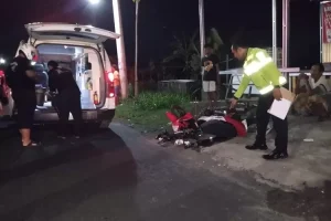 Kecelakaan Adu Banteng Antara 2 Motor Terjadi di Sambirejo, Trenggalek, Satu Korban Warga Pogalan Tewas
