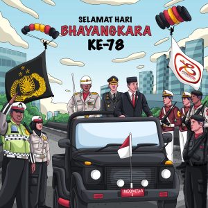 Presiden Jokowi Ucapkan Selamat Hari Bhayangkara ke-78 Melalui Medsos, Ini Harapannya