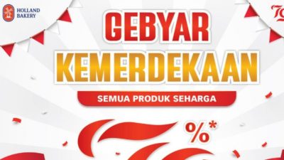 MANTAP! Ini Promo 17 Agustus Penuh Kejutan di Momen Kemerdekaan, Buruan Ada Richeese Factory Juga