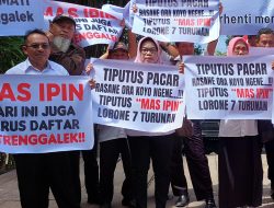 Sejumlah Kades Ikut Aksi ‘Gondeli Mas Ipin’, Bawaslu Trenggalek Dalami Kemungkinan Pelanggaran