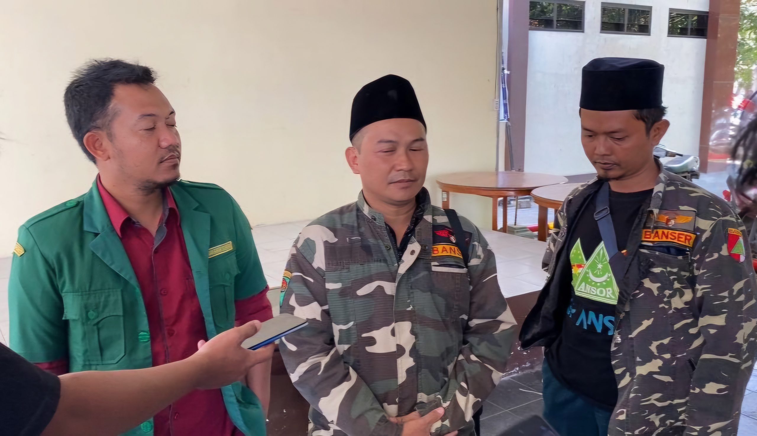 Ansor Kampak Datangi Polres Trenggalek, Tuntut Kejelasan Kasus Dugaan Pemuka Agama Menghamili Muridnya