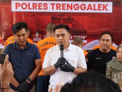 Bongkar Peredaran Narkoba, Satreskoba Polres Trenggalek Amankan 9 Pengedar, Ini Infonya