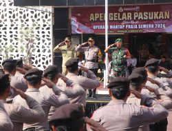 Operasi Mantap Praja Semeru 2024 Dimulai, Polres Trenggalek Terjunkan Enam Satgas, Ini Fokusnya