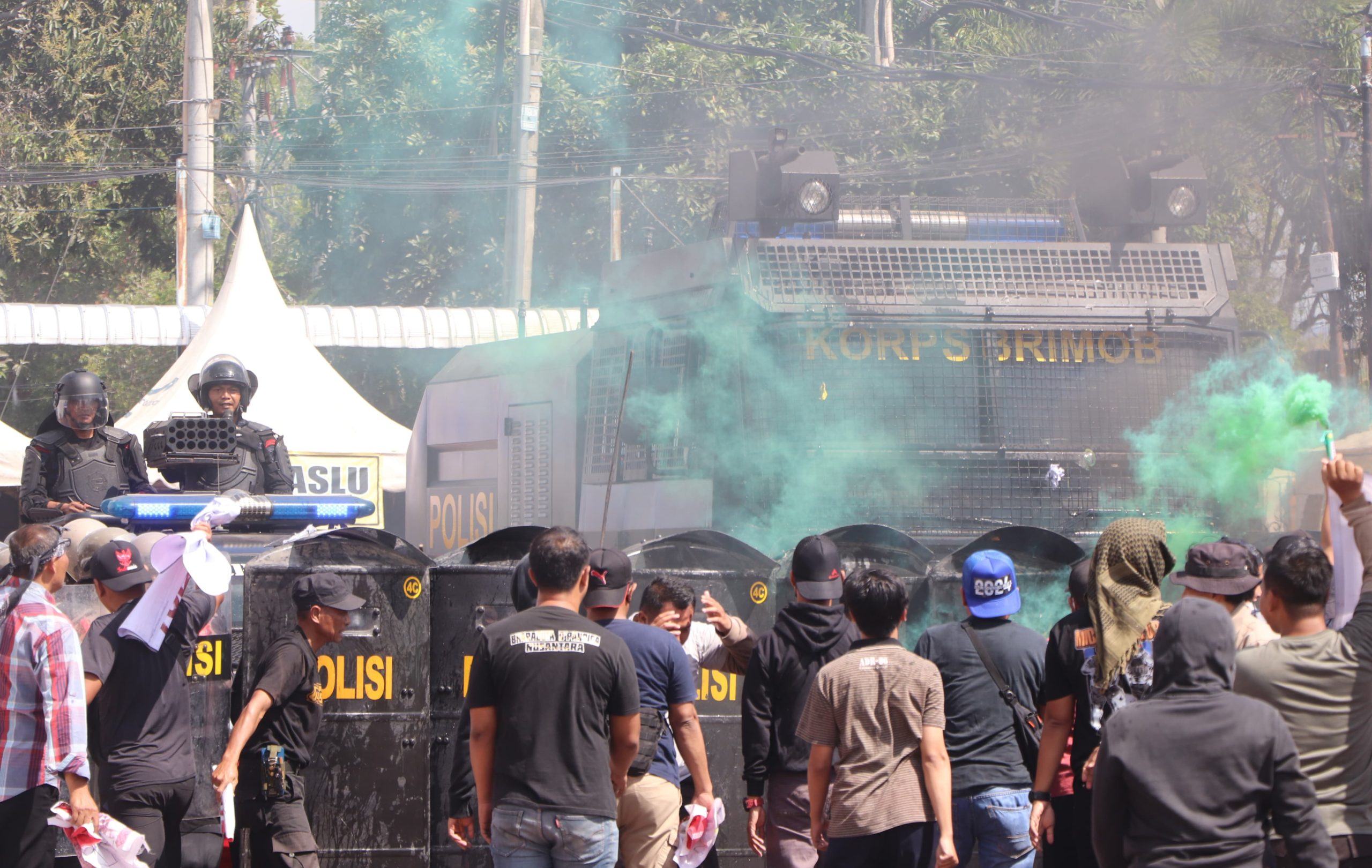 Polres Trenggalek Simulasikan Kemungkinan Pengamanan Situasi Terburuk Saat Pilkada 2024, Salah Satunya Pengerahan Massa