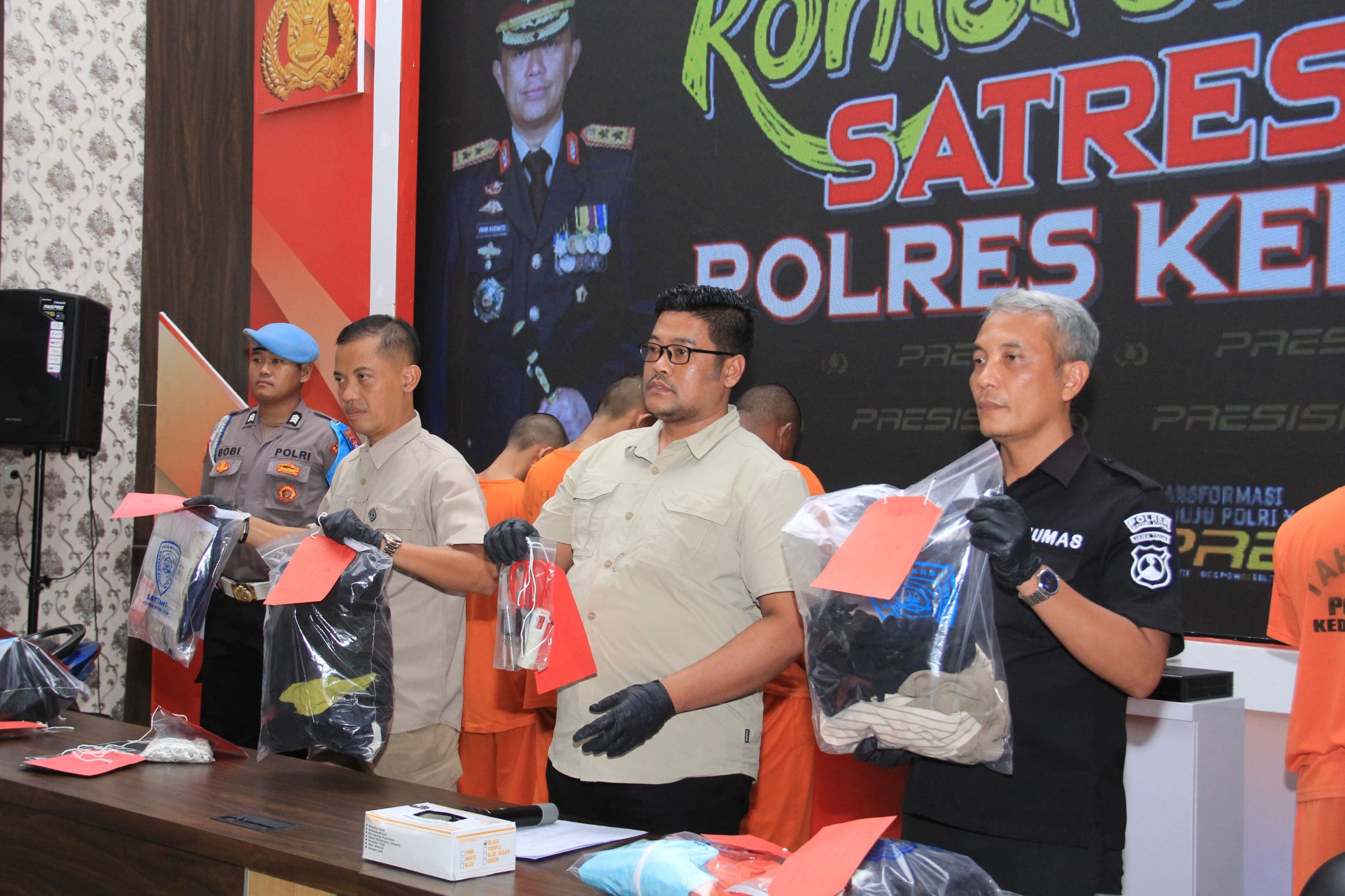 Polres Kediri Kota Ungkap Kasus Penculikan dan Penusukan di Sukorame, Pelaku Sempat Bawa Cairan Kecubung untuk Bius Korban