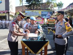 Mutasi di Polres Kediri Kota Bergulir, Ada Enam Pejabat yang Bergeser, Salah Satunya Kasatlantas