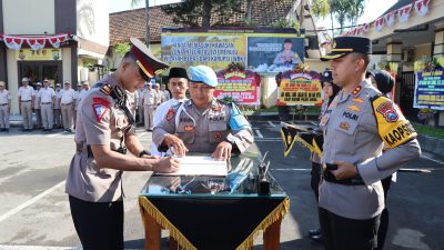 Enam Pejabat Polres Kediri Kota Dimutasi, Salah Satunya Kasat Lantas