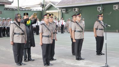 Mutasi Pejabat Polres Kediri Bergulir, Kasat Lantas Hingga Kapolsek Kandat Bergeser, Berikut Sosok Penggantinya