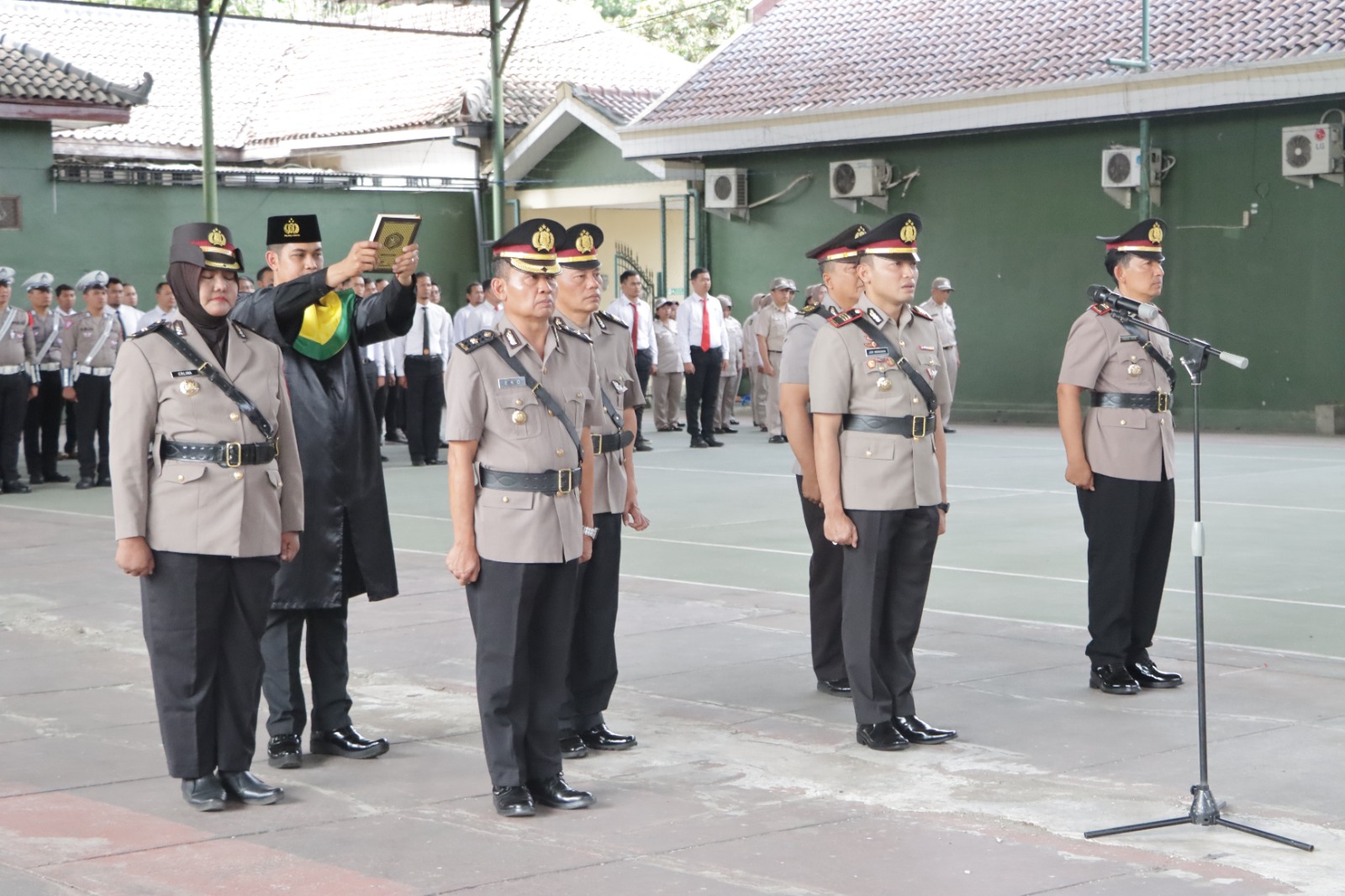 Mutasi Pejabat Polres Kediri Bergulir, Kasat Lantas Hingga Kapolsek Kandat Bergeser, Berikut Sosok Penggantinya