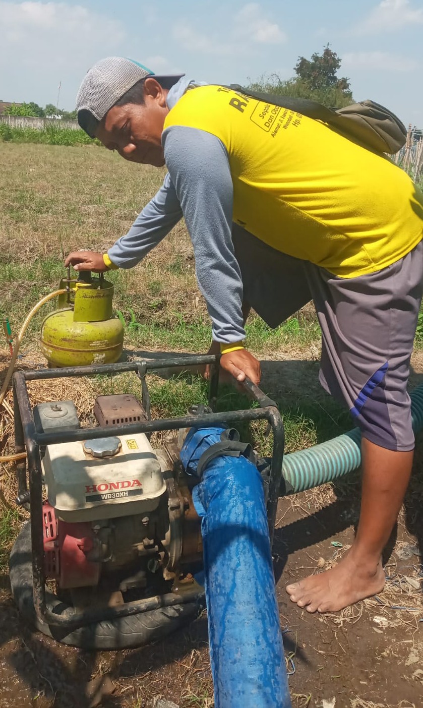 Dispertabun Kabupaten Kediri Dorong Petani Manfaatkan Pompa Air Bantuan Dari Kementan