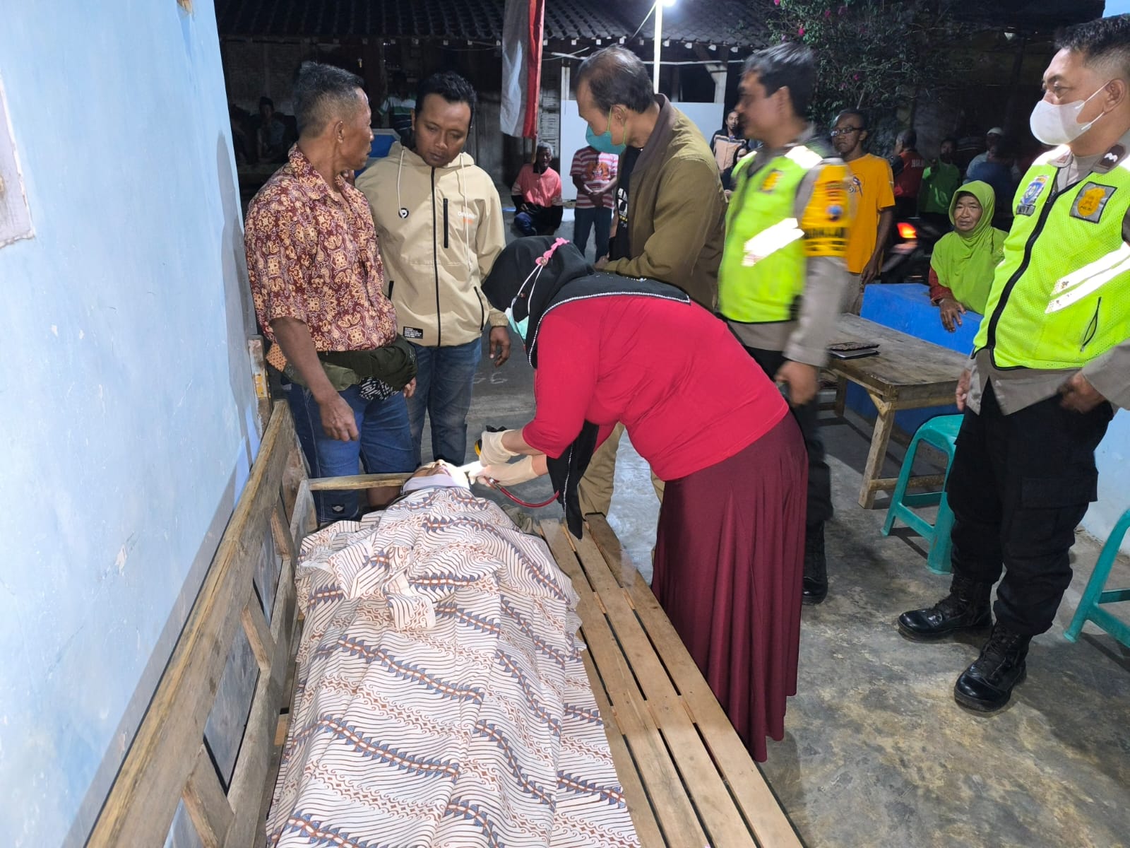 Naik Motor, Jantungan, Meninggal