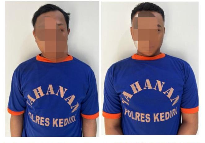 Polres Kediri Bekuk Dua Pria Asal Ngasem, Ribuan Butir Pil Dobel L Siap Edar Disita