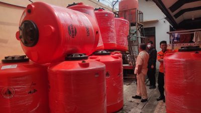 BPBD Kota Blitar Siapkan 21 Tandon Air, Antisipasi Permintaan Air Bersih Membeludak