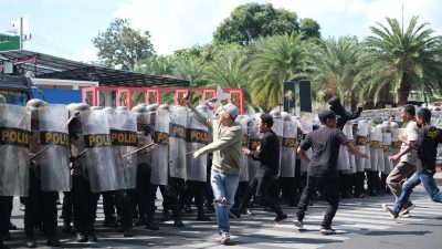 Jelang Pendaftaran Bacakada, Polres Blitar Kota Gelar Sispamkota untuk Persiapan Pengamanan Pilkada