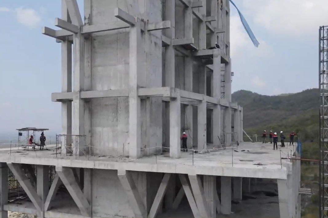 Disbudparpora Ponorogo Pastikan Tahap Awal Pembangunan Struktur Gedung dan Monumen Reog Selesai Desember Ini.