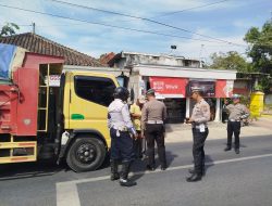 Dishub dan Satlantas Polres Ponorogo Gelar Razia Gabungan, Jaring Lima Truk Melebihi Kapasitas Muatan