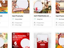 35 Kumpulan Link Twibbon Pramuka Ke-63 Tahun 2024, Banyak Desain Menarik dan Gratis!