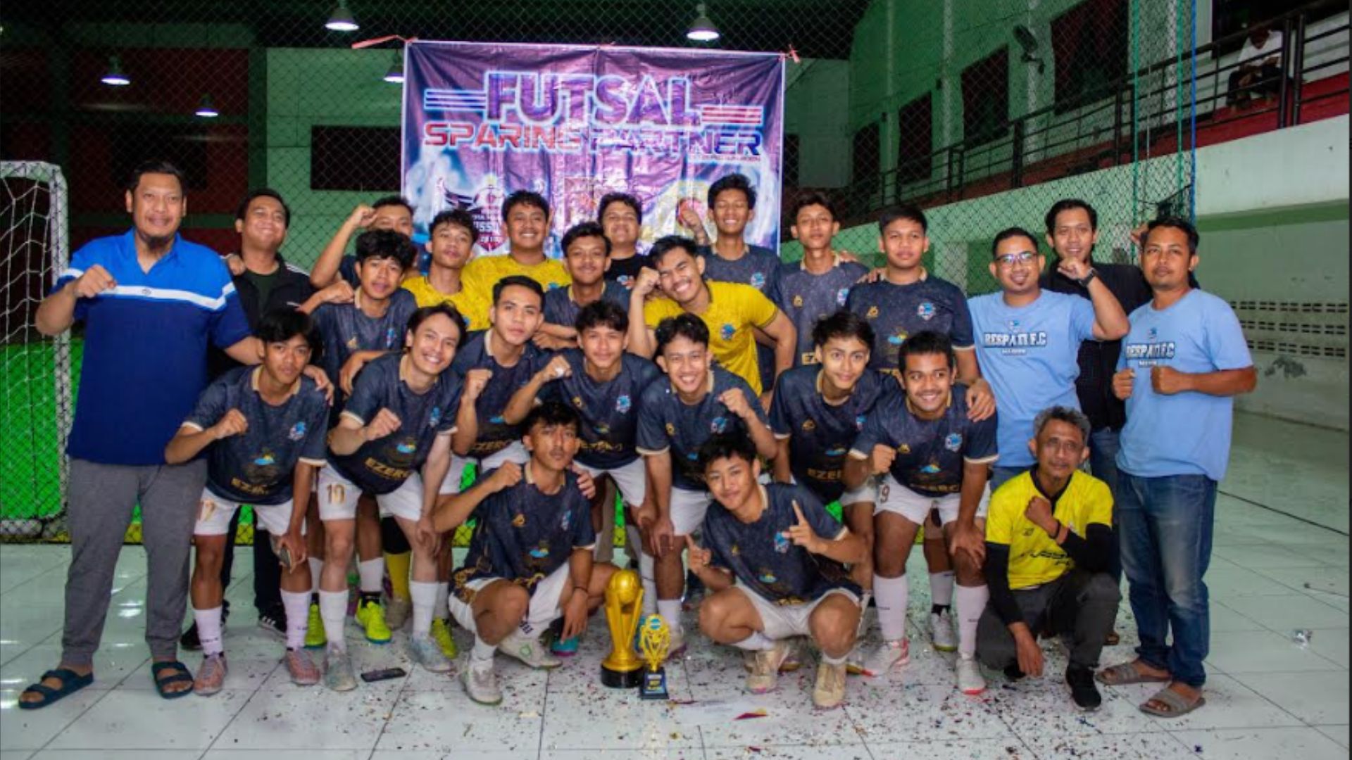 Respati FC Menang dalam Kompetisi Futsal Sparing Partner Madiun Raya