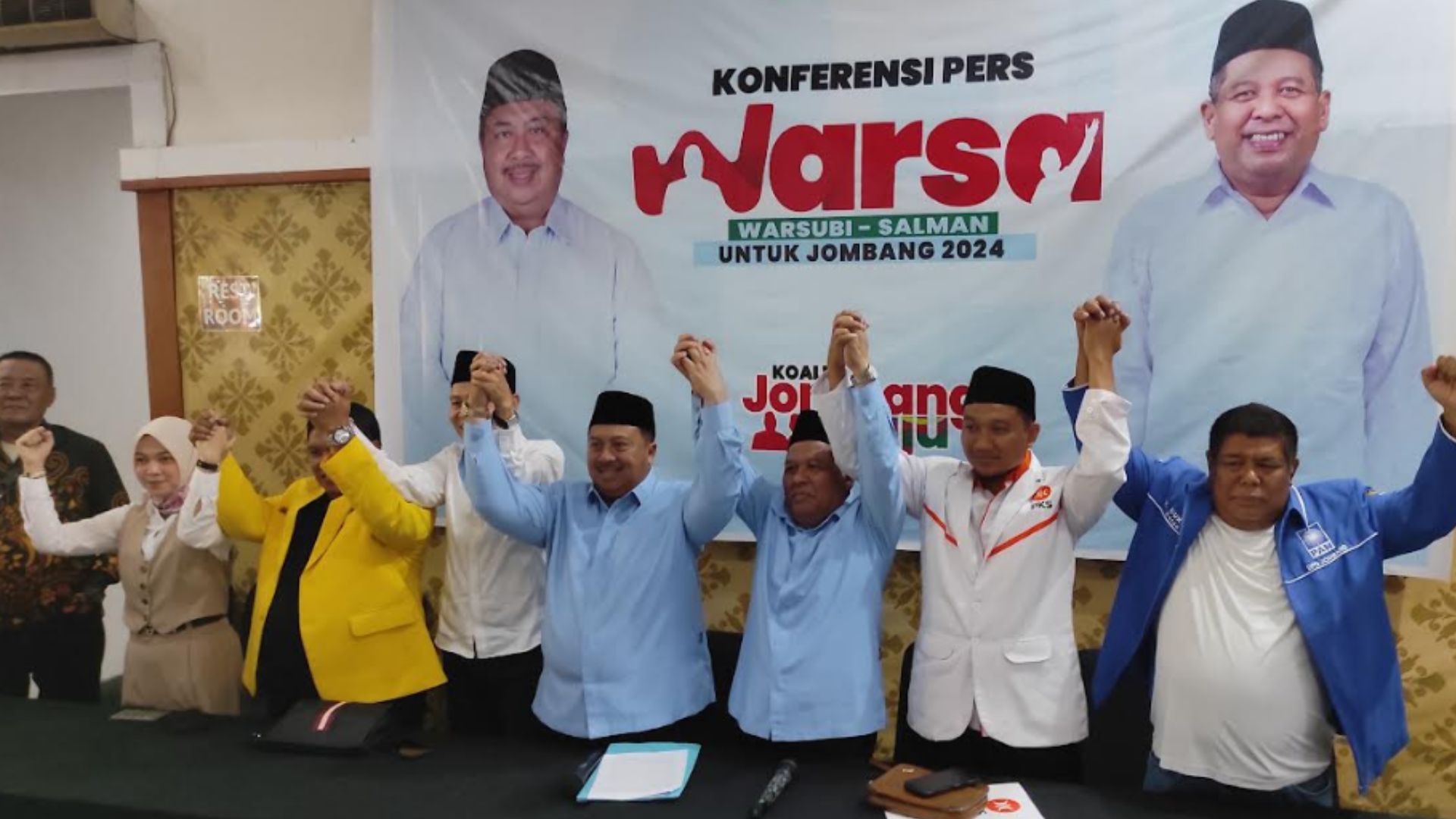 WarSa Umumkan Pencalonan untuk Pilkada Jombang dengan Dukungan yang Solid