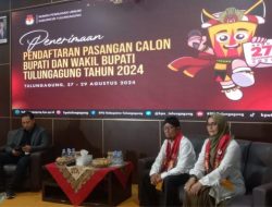 Dua Bakal Calon Daftar di KPU Tulungagung Saat Pendaftaran Akan Ditutup