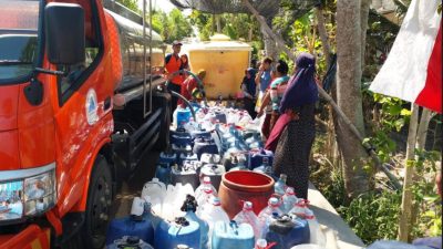 Kekeringan Meluas di Kabupaten Tulungagung, BPBD Salurkan Bantuan Tandon Air Portable