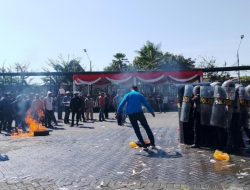 Polres Batu Gelar Sispamkota, Simulasi Tanggapan Cepat Hadapi Insiden Selama Pilkada 2024