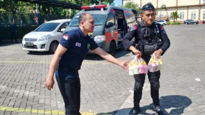 Dukungan Kesehatan untuk Polres Batu, RS Bhayangkara Sediakan Susu dan Tim Medis di Sispamkota