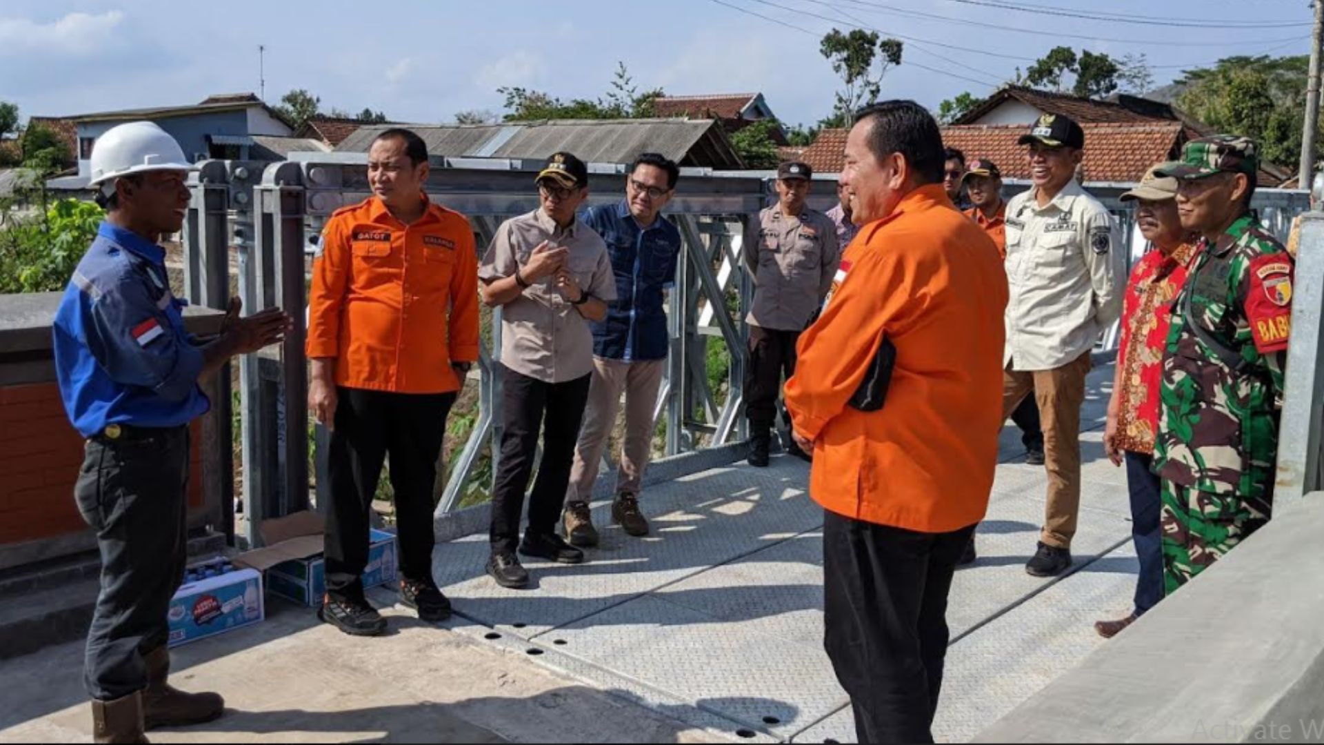 Jembatan Bailey Baru di Kalidawir Selesai Dibangun, Mengganti Jembatan yang Roboh Akibat Banjir