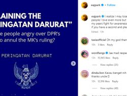 Jae Park Penyanyi Asal Korea Ikut Unggah Peringatan Darurat di Instagram Pribadinya