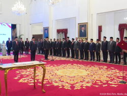 Presiden Joko Widodo Melantik 3 Menteri Baru, Salah Satunya Bahlil Lahadalia Sebagai Menteri ESDM