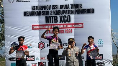 Pj Wali Kota Kediri Beri Apresiasi Atlet Balap Sepeda yang Berhasil Jadi Runner Up di Kejurprov MTB XCO ISSI Jatim