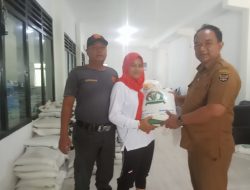 Ratusan KPM di Kelurahan Banjaran Kota Kediri Terima Bantuan Pangan Beras, Ini Infonya 