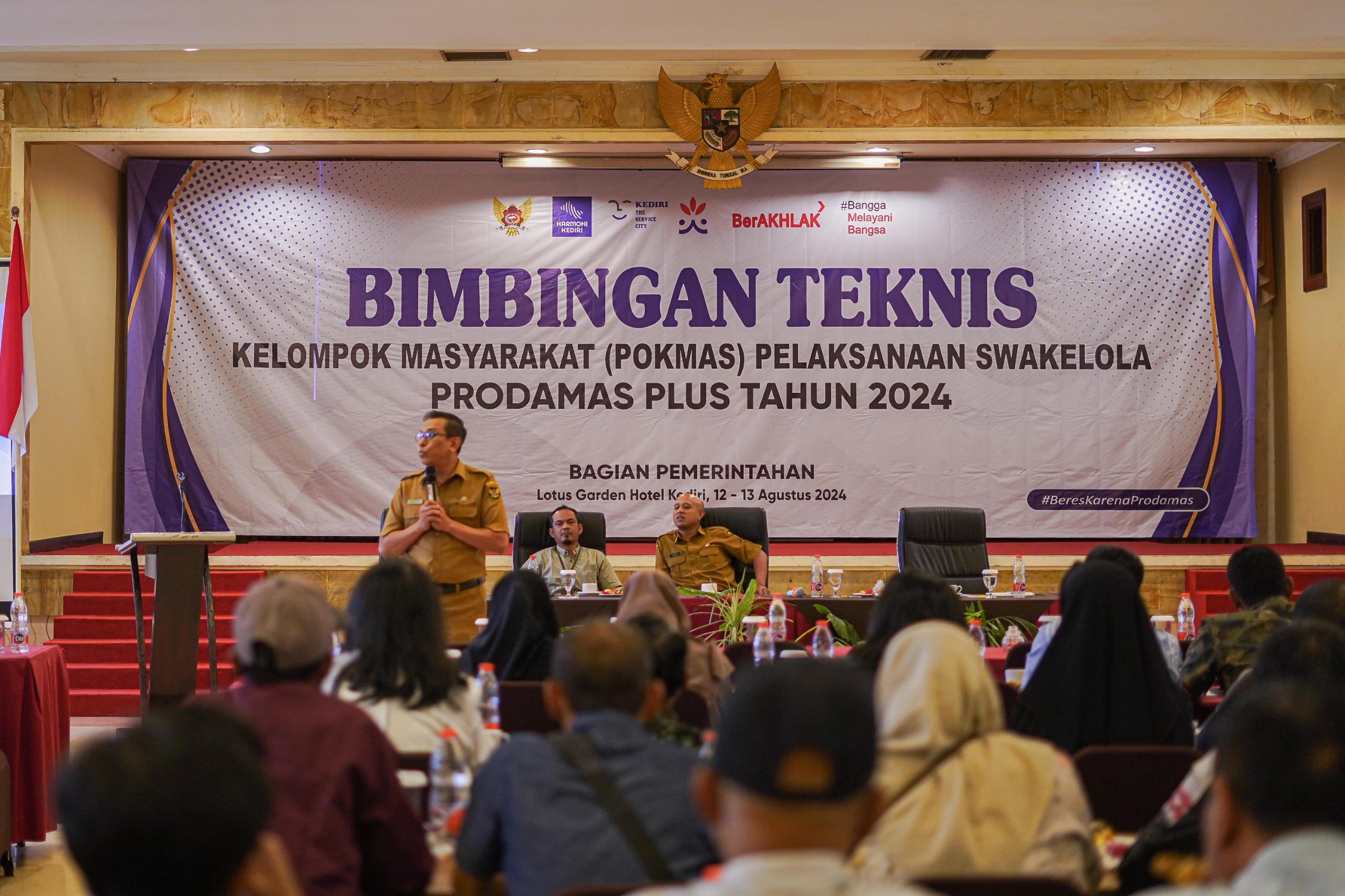 Siapkan Pelaksanaan Prodamas Plus Tahun 2024, Pemkot Kediri Berikan Bimtek Pada Pokmas