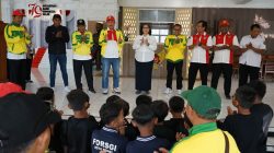 Pj Wali Kota Kediri Zanariah Lepas Kontingen Sepak Bola Usia Dini FORSGI U-10 Ikuti Piala Menpora II Nasional Tahun 2024