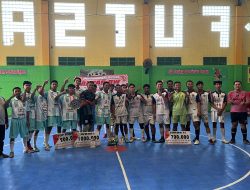 Peringati HUT Kemerdekaan RI ke-79, Desa Semen, Kecamatan Semen Gelar Kompetisi Futsal, Ini Juaranya