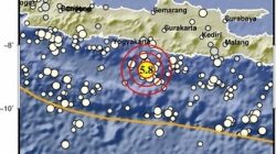 Gempa Berkekuatan Magnitudo 5,8 Guncang Gunung Kidul