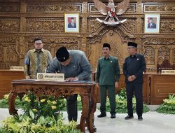 DPRD Kabupaten Kediri Setujui Raperda RPJPD 2025-2045 dan KUPA PPAS 2024 Tepat Waktu