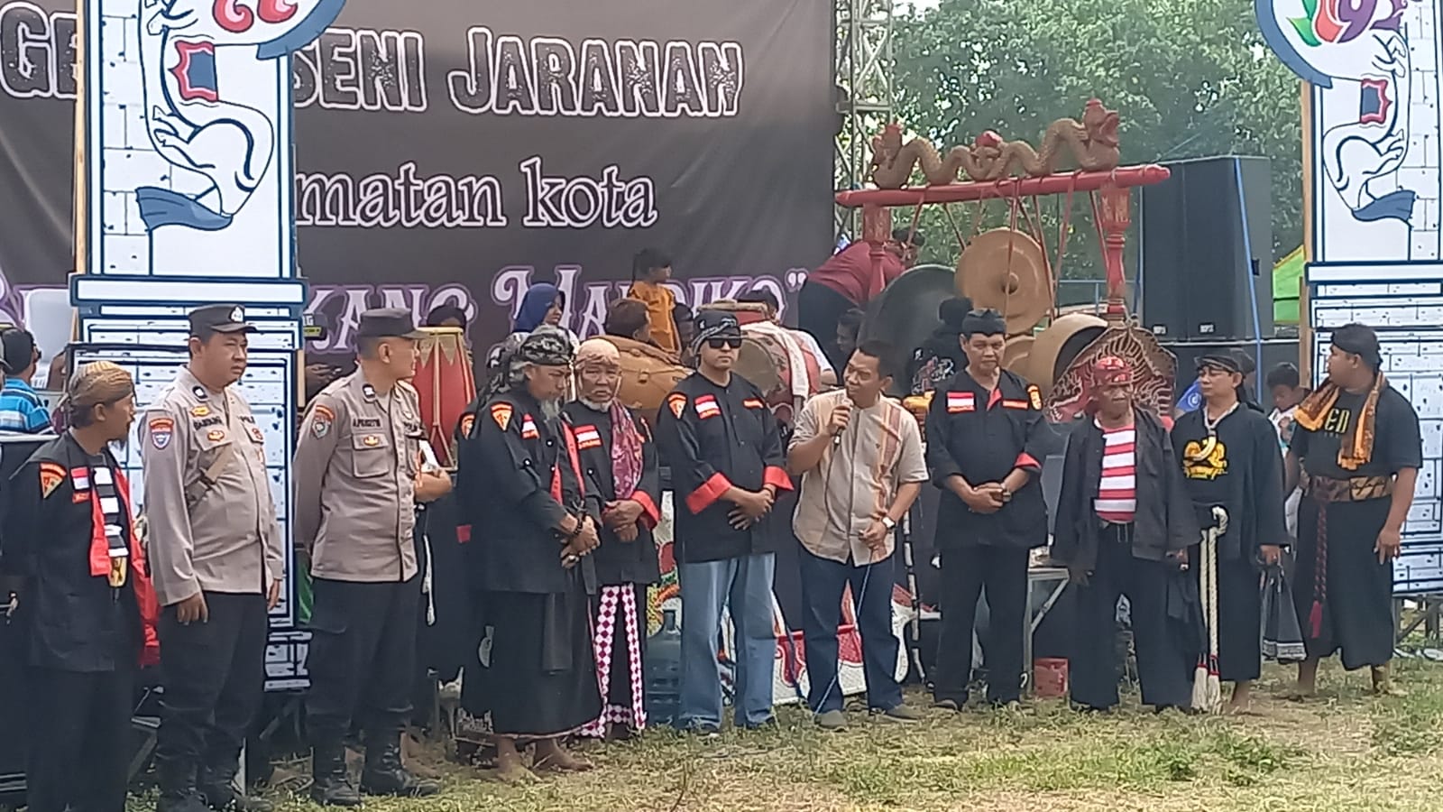 Semarak Peringatan Hari Jadi Kota Kediri dan HUT RI ke-79 Gebyar dengan Gelar Seni Jaranan