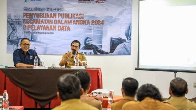 Tingkatkan Kualitas Publikasi dan Pelayanan Data Statistik, BPS Gelar FGD Kecamatan Dalam Angka