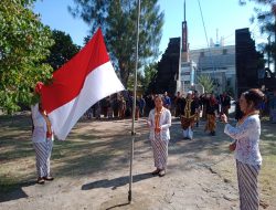 Kota Sejuk Gunakan Bahasa Jawa dalam Upacara HUT ke-79 Kemerdekaan RI di Candi Lor Nganjuk