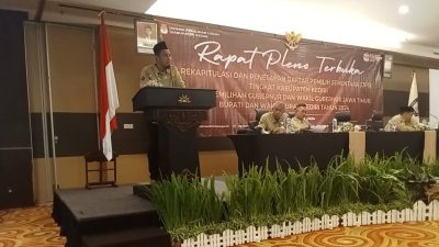 KPU Kabupaten Kediri Tetapkan Daftar Pemilih Sementara (DPS) untuk Pilkada Serentak 2024