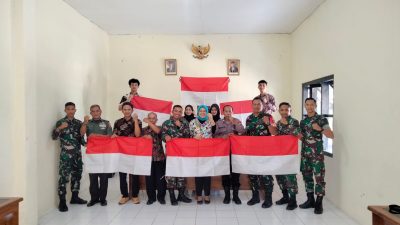 Pemkot Kediri Ikuti Rakor Evaluasi Gerakan Pembagian 10 Juta Bendera Merah Putih, Ini Infonya