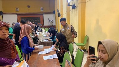 Ribuan KPM di Kelurahan Ngronggo, Kota Kediri Terima Bantuan Pangan Beras, Masing-Masing 10 kg, Ini Infonya