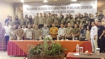 Bawaslu Kota Kediri Gelar Rakernis, Mantapkan Persiapan Pengawas untuk Pemilihan Serentak 2024