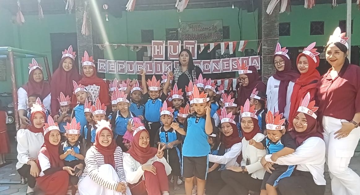 Memperingati HUT RI ke-79, Yayasan Pendidikan Permata Hati, Mojoroto, Gelar Perlombaan, Siap Cetak Generasi Unggul dan Tangguh