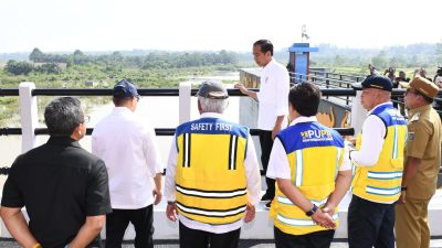 Presiden Jokowi Resmikan Bendungan Margatiga di Lampung Timur, Ini Infonya