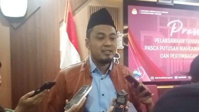 KPU Kabupaten Kediri Adakan Konferensi Pers Bahas Dampak Putusan MK Terhadap Pendaftaran Pasangan Calon