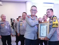 Polres Nganjuk Terima Piagam Penghargaan IKPA Terbaik di Lingkup Polri tahun 2023, Kapolres Nganjuk Bilang Begini